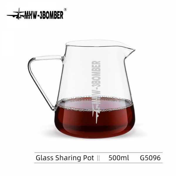 Чайник стеклянный сервировочный MHW-3BOMBER, 500 мл