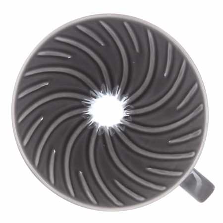 Воронка керамическая для приготовления кофе HARIO V60-02, серая
