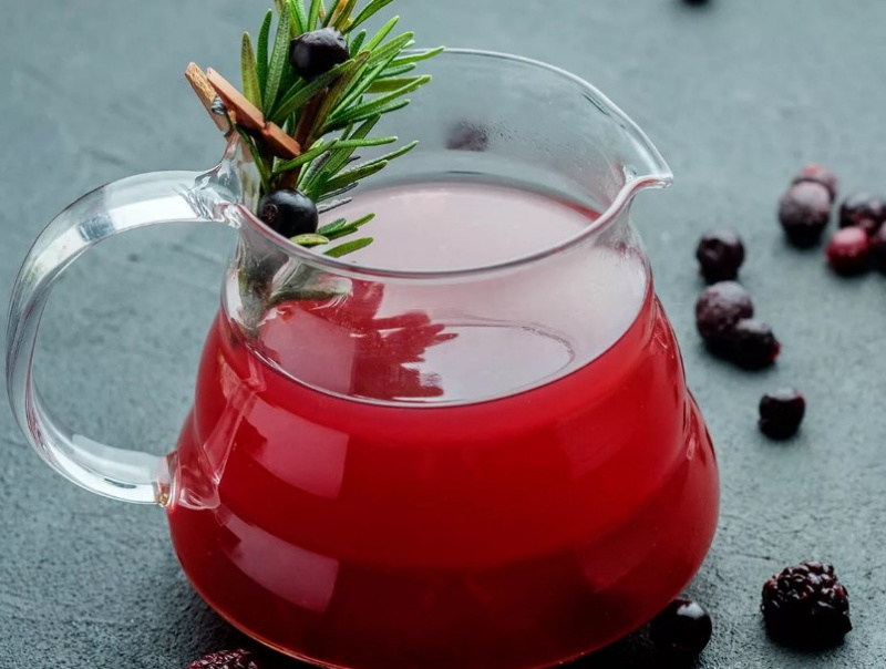 Чай "Малина с розмарином" | Зимние напитки