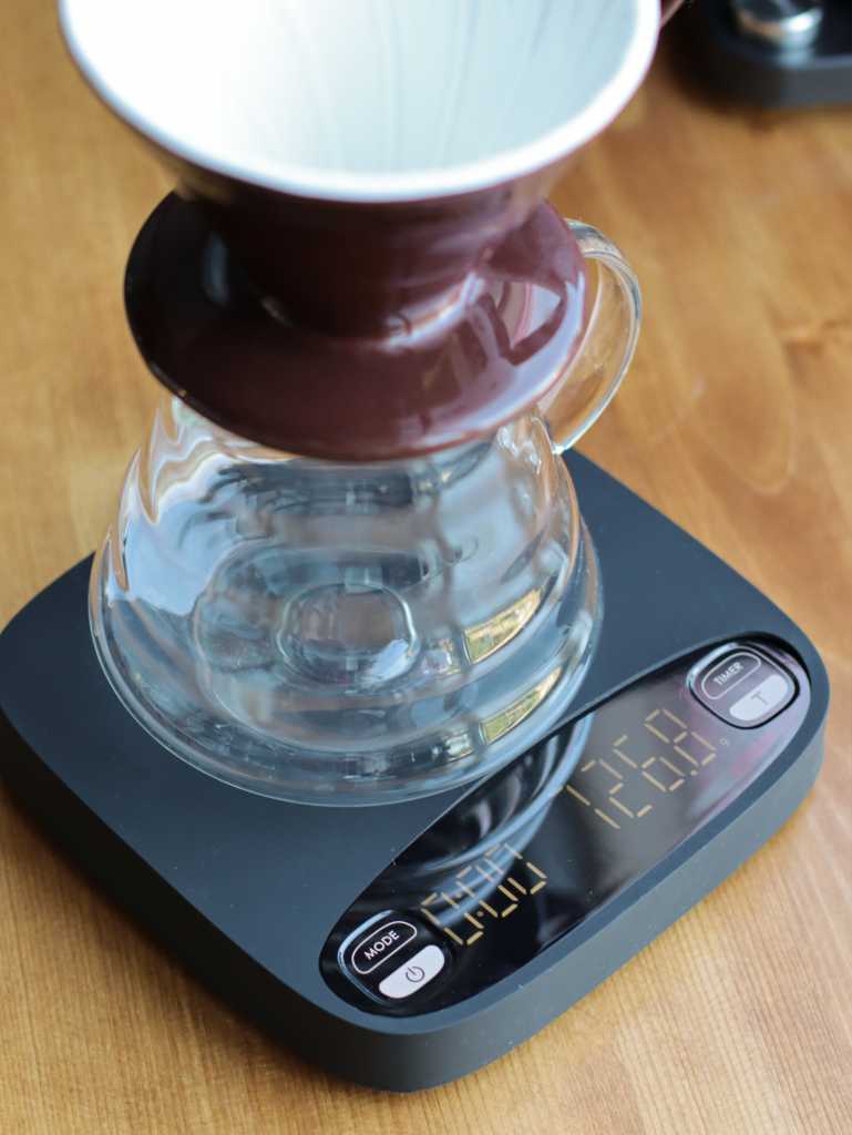 воронка для кофе и весы anybar