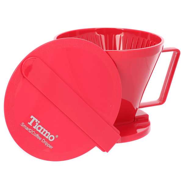 Воронка имерсионная Tiamo SMART2COFFEE Clever, красная