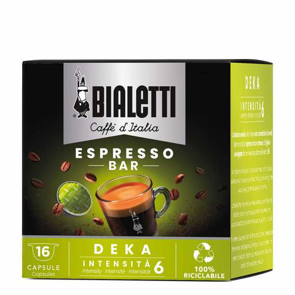 Кофе в капсулах Bialetti DECA для к/м Nespresso 16 шт