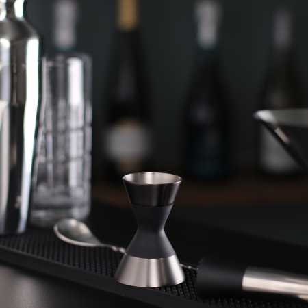 Джиггер AnyBar Mr Slim Silicone 30/45, черный