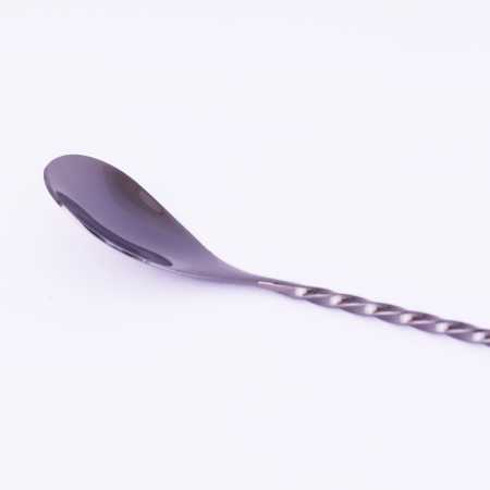 Барная ложка AnyBar Teardrop, 40 см, черный