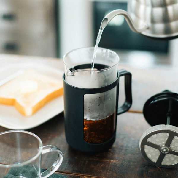Кофе-пресс Hario Cafe Press U-4, черный, 600 мл