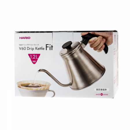 Чайник Hario Fit, сталь, 1.2л