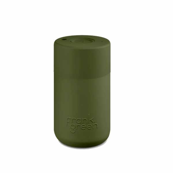 Термокружка Frank Green Original reusable cup, 340 мл (12oz), хаки