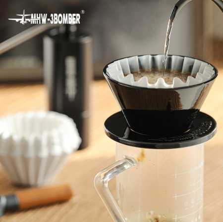 Воронка керамическая для приготовления кофе MHW-3BOMBER Meteor, черный