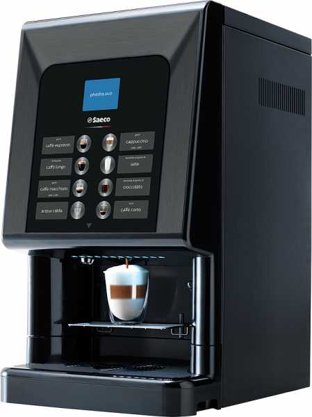 Saeco Evo Phedra Cappuccino Black New