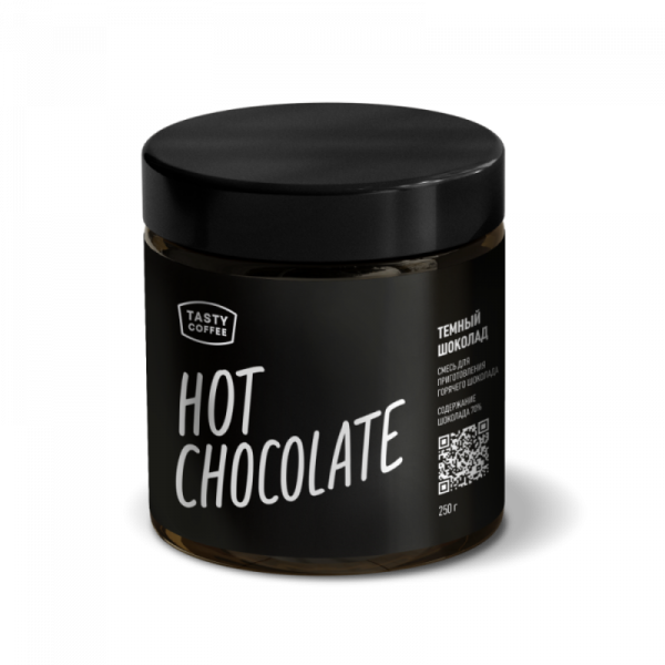 Темный горячий шоколад Tasty Coffee 70%, 350 г