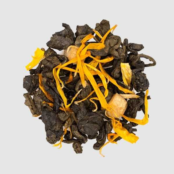Чай Tasty Coffee зеленый ароматизированный Дыня Карамель, 100 гр 