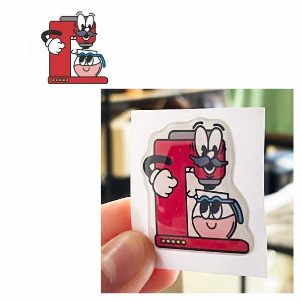 Наклейка 3D