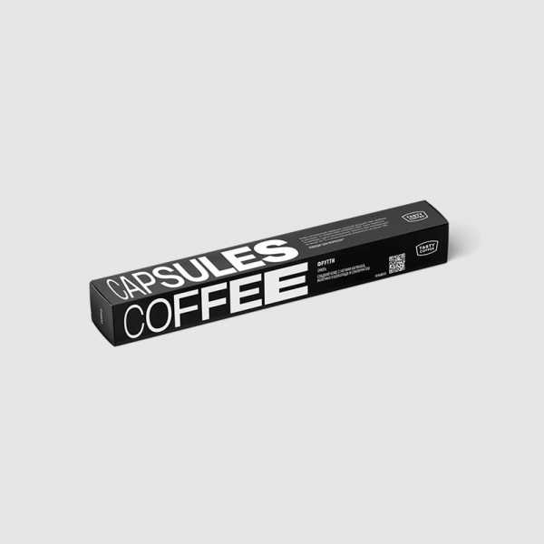 Кофе в капсулах для к/м Nespresso Tasty Coffee Фрутти, 10 шт по 5.5 гр