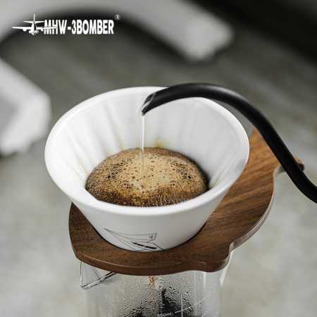 Воронка керамическая для приготовления кофе MHW-3BOMBER Meteor, белый