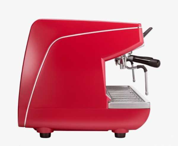 Nuova Simonelli Appia Life, одгогрупповая автоматическая кофемашина, высокая группа, красный