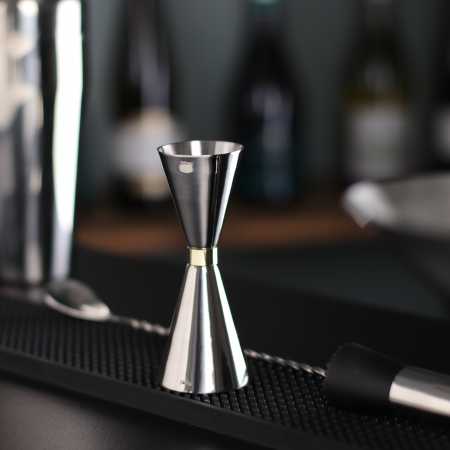 Джиггер AnyBar Mr Gold Band 30/45, серебро