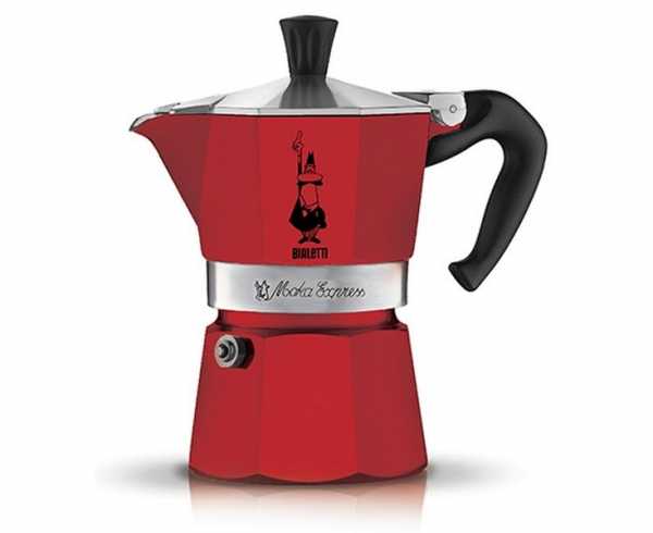 Bialetti Moka Express красная, на 3 порции 4942