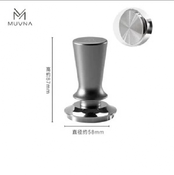 Темпер Muvna B-style Tamper D58, антрацит, резьба