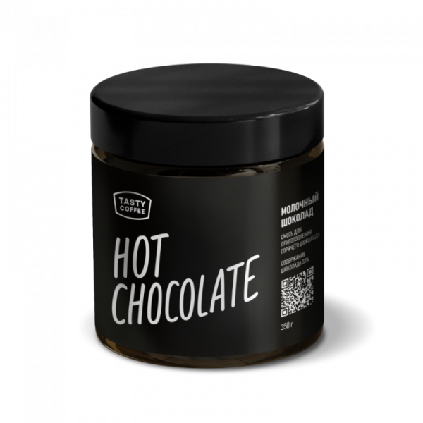 Молочный горячий шоколад Tasty Coffee 33%, 350 г