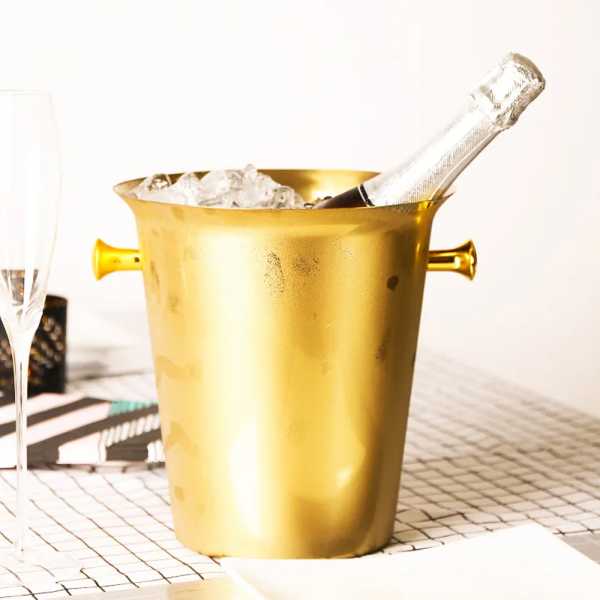 Ведерко для шампанского AnyBar Dionisio, 5 л, золото