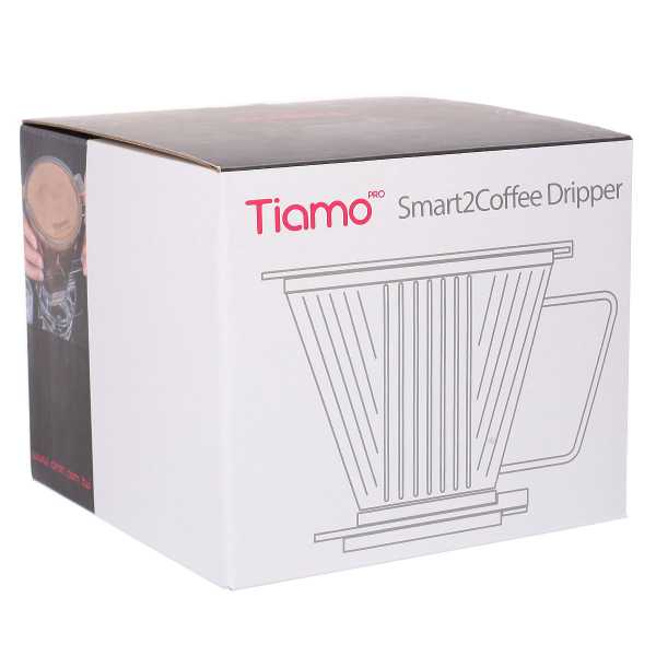 Воронка имерсионная Tiamo SMART2COFFEE Clever, красная