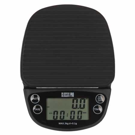 Весы бариста Classix Pro с таймером, черные