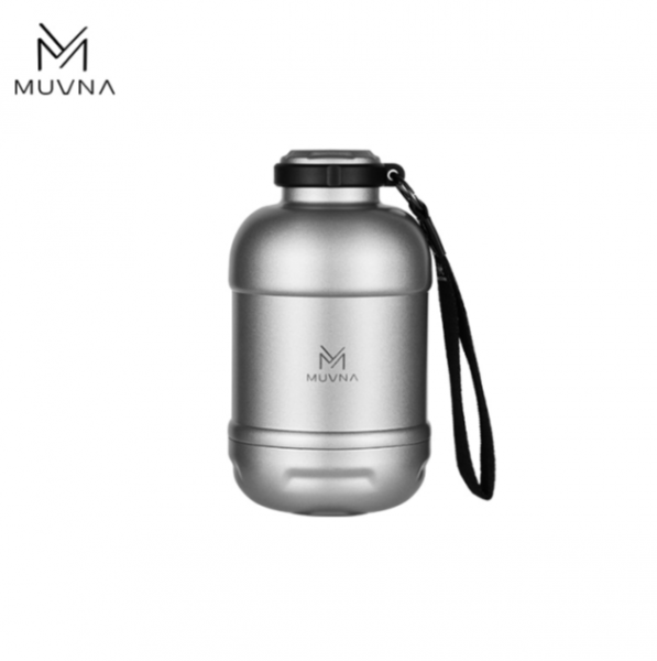 Термобутылка Muvna, 685 мл, антрацит