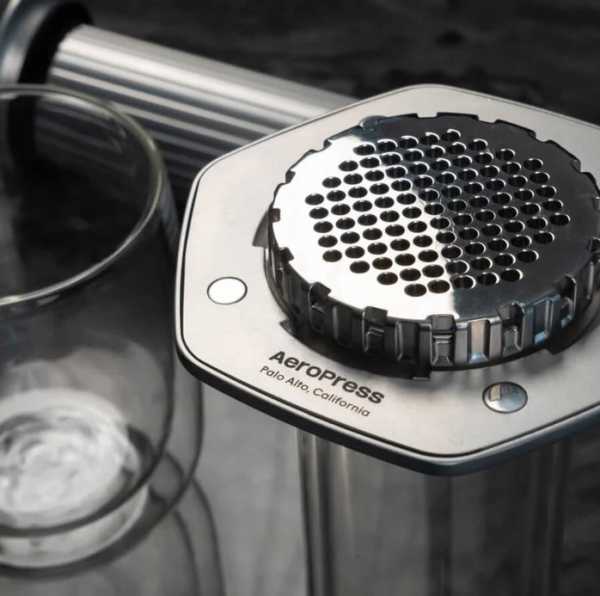 AeroPress Premium, аэропресс для кофе, стекло и металл