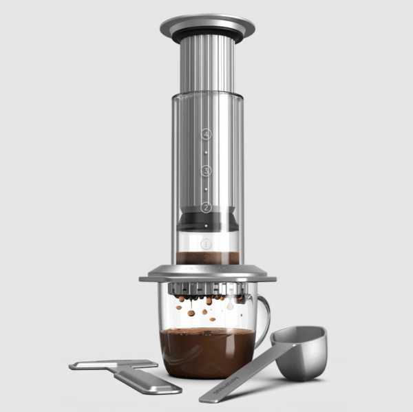 AeroPress Premium, аэропресс для кофе, стекло и металл