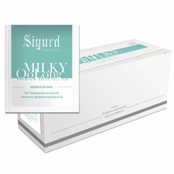 Чай Sigurd в пакетах на чашку MILKY OOLONG молочный улун, 30*2г