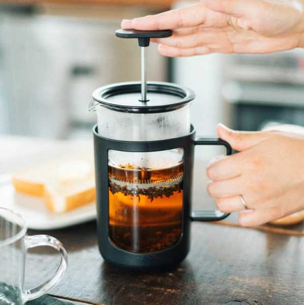 Кофе-пресс Hario Cafe Press U-4, черный, 600 мл