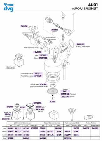 Уплотнитель соленоидного клапана кофемашин Astoria, Casadio, Cimbali, Faema, 6,07*1,78