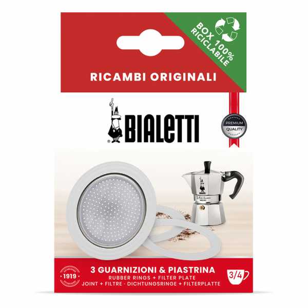 Уплотнитель для алюм. гейзерной кофеварки Bialetti на 3/4 порции