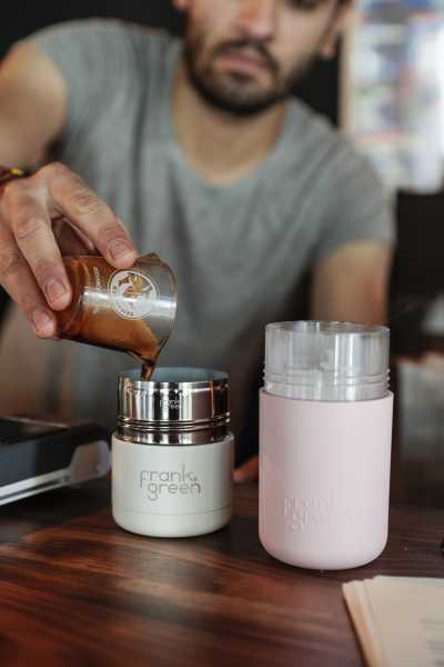 Термокружка Frank Green Original reusable cup, 230 мл (8oz), белый