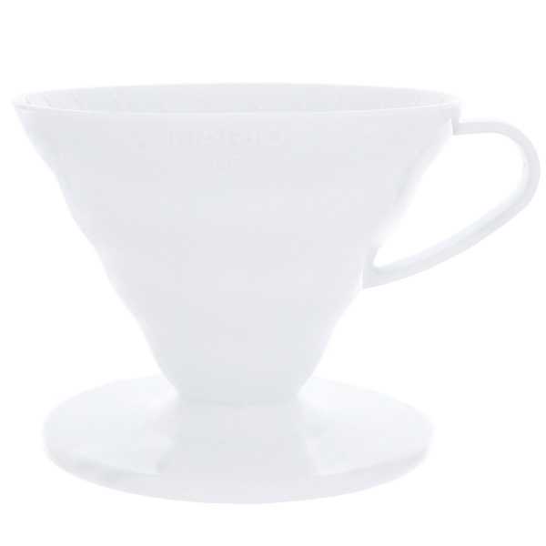 Воронка пластиковая для приготовления кофе Hario V60-02, белая