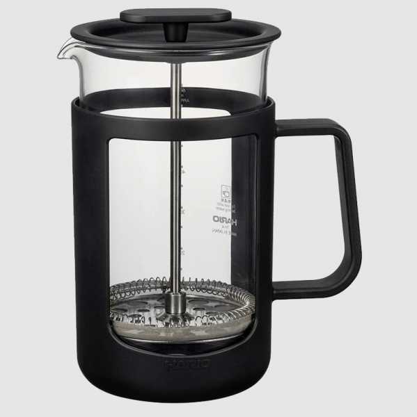 Кофе-пресс Hario Cafe Press U-4, черный, 600 мл