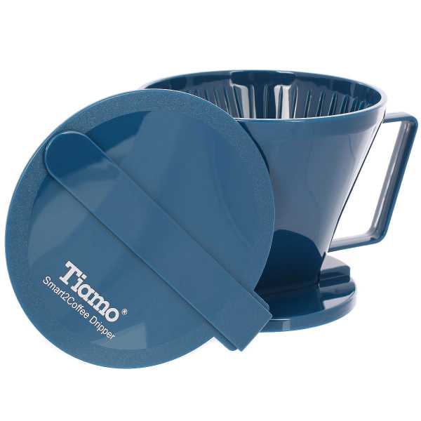 Воронка имерсионная Tiamo SMART2COFFEE Clever, синяя