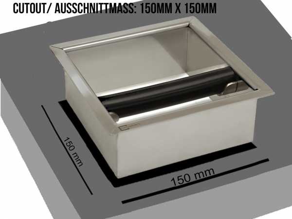 Нок-бокс JoeFrex Counter Top S, врезной, сквозной