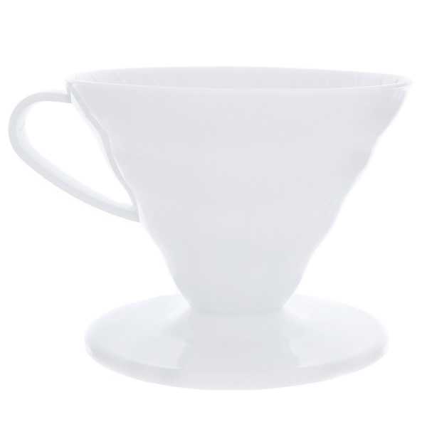 Воронка пластиковая для приготовления кофе Hario V60-02, белая