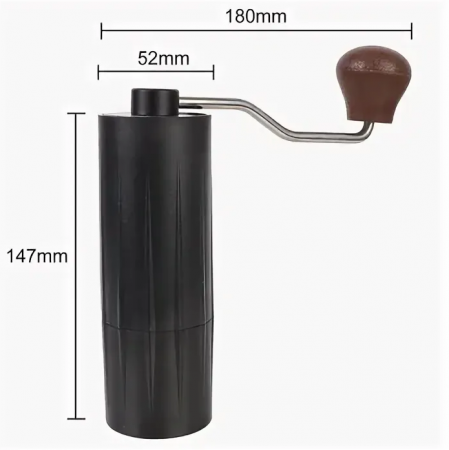 Кофемолка ручная цилиндрическая AnyBar Light, черный