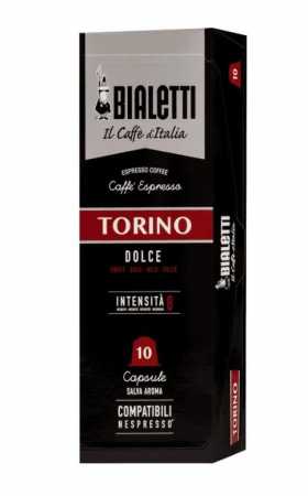 Кофе в капсулах Bialetti TORINO для к/м Nespresso 10 шт