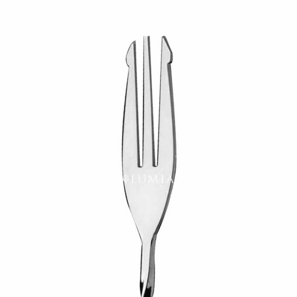 Барная ложка Lumian Trident fork, 40 см, серебро