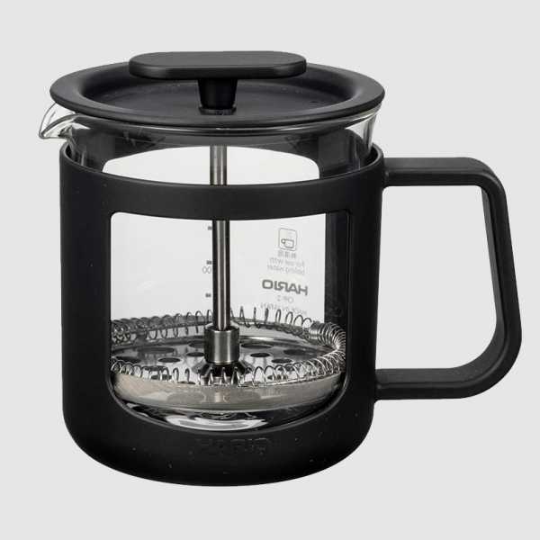 Кофе-пресс Hario Cafe Press U-2, черный, 300 мл