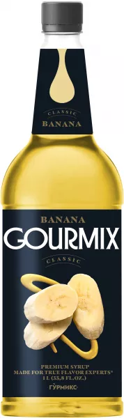 Сироп Gourmix (бывш. DaVinci) Банан, 1000 мл