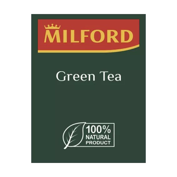 Чай MILFORD в пакетах на чашку Green Tea, зеленый, 200×1,75 г