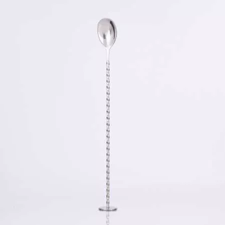 Барная ложка с мадлером AnyBar, 28 см, серебро