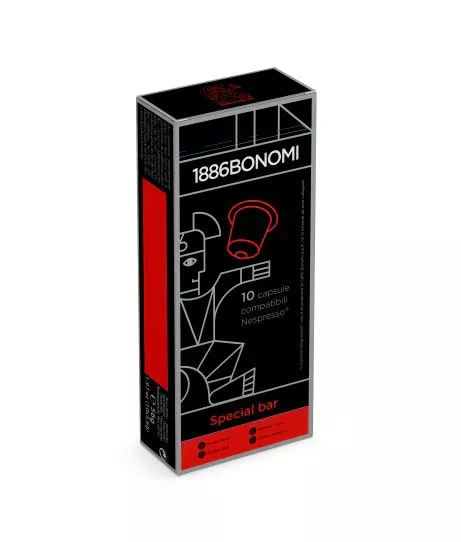 Кофе в капсулах для к/м Nespresso Bonomi Special Bar, 1 упаковка 10 шт. по 5.2 гр.