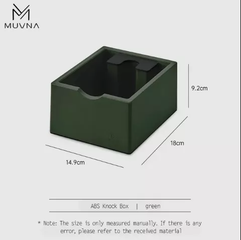 Нок-бокс Muvna Basic ABS, зеленый