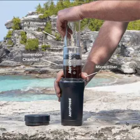 AeroPress Go PLUS, черный