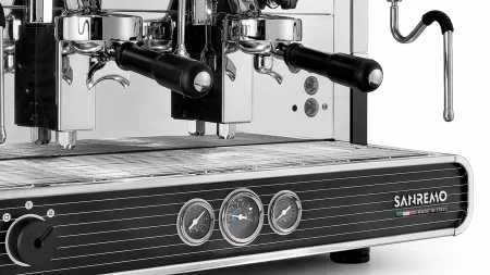 Sanremo Torino SED 2 GR, двухгрупповая автоматическая кофемашина, черная